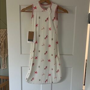 Kyte BABY Pink and White Sleep Sack